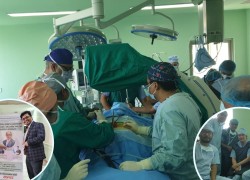 उपेन्द्र देवकोटा न्युरो अस्पताल बाँसबारीमा दूरबिनद्वारा स्पाइन सर्जरीको दुई दिने तालिम सम्पन्न
